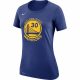 NBA X Nike Stephen Curry Golden State Warriors Nike Dry RUSH BLUE