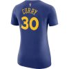 NBA X Nike Stephen Curry Golden State Warriors Nike Dry RUSH BLUE