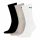 PUMA CREW SOCK 3P WHITE/GREY/BLACK 47-49