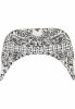 FLEXFIT BANDANA PRINT VISOR WHITE