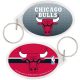 Wincraft Chicago Bulls Ovális Akril Kulcstartó Színes ONE