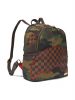 Sprayground Shark Shape Check Savage Multicolor