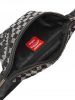 Sprayground Trinity Checkered Crossbody Black