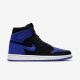 Air Jordan 1 Retro High Flyknit Shoe BLACK/GAME ROYAL-WHITE