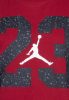 JORDAN KIDS 23 SPECKLE TEE GYM RED/BLACK