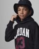 JORDAN KIDS FLEECE PULLOVER HOODIE BLACK