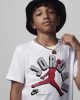 JORDAN KIDS VARISTY JUMPMAN S/S TEE WHITE