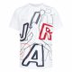 JORDAN KIDS JM LOCKED IN SS TEE WHITE 8-10YR