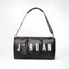 JORDAN JUMPMAN DUFFLE BLACK/WHITE