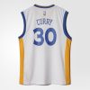 Adidas NBA Golden State Warriors Stephen Curry Replica Jersey Home WHITE