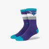 STANCE NBA CHARLOTTE HORNETS ST CREW PURPLE L