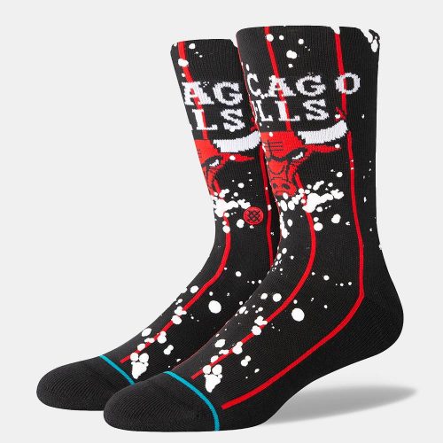 STANCE OVERSPRAY CHICAGO BULLS BLACK