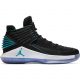 AIR JORDAN XXXII BLACK/RAPID TEAL-WHITE-NEW ORCHID