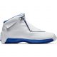 Air Jordan 18 RETRO  WHITE/METALLIC SILVER-SPORT ROYAL-WHITE