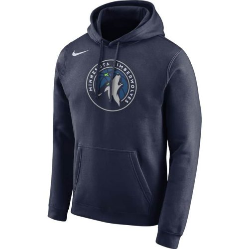 NBA X Nike Minnesota Timberwolves M HOODIE PO LOGO ESSNTL COLLEGE NAVY