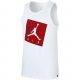 Jordan M JSW TANK HBR JUMPMAN AIR WHITE/UNIVERSITY RED/WHITE