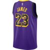 NIKE X NBA LOS ANGELES LAKERS M NK SWINGMAN JERSEY CE 18 FIELD PURPLE/JAMES LEBRON