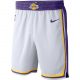 NBA X NIKE LOS ANGELES LAKERS M NK HOME SWINGMAN SHORT WHITE/FIELD PURPLE/FIELD PURPLE