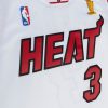 MITCHELL & NESS MIAMI HEAT DWYANE WADE Finals Jersey WHITE