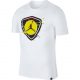 Jordan M JSW TEE LAST SHOT 1 WHITE/TOUR YELLOW