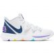 NIKE KYRIE 5 WHITE/DEEP ROYAL BLUE-GLACIER BLUE