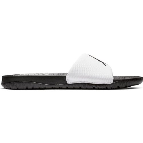 JORDAN BREAK SLIDE WHITE/BLACK-BLACK