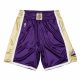 MITCHELL & NESS NBA LOS ANGELES LAKERS KOBE BRYANT AUTHENTIC SHORTS PURPLE