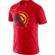 NBA X NIKE ATLANTA HAWKS DRI-FIT TEE UNIVERSITY RED