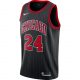 NBA X NIKE CHICAGO BULLS MARKKANNEN LAURI M NK SWINGMAN JERSEY ALT1 BLACK/MARKKANEN LAURI