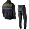 NBA X NIKE LOS ANGELES LAKERS M NK COURTSIDE TRACKSUIT BLACK/BLACK/FIELD PURPLE