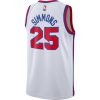 NBA X NIKE BEN SIMMONS PHILADELPHIA 76ERS CLASSIC EDITION SWINGMAN JERSEY WHITE