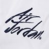 JORDAN SPORTSWEAR GREATEST L/S TEE WHITE/INFRARED/OBSIDIAN