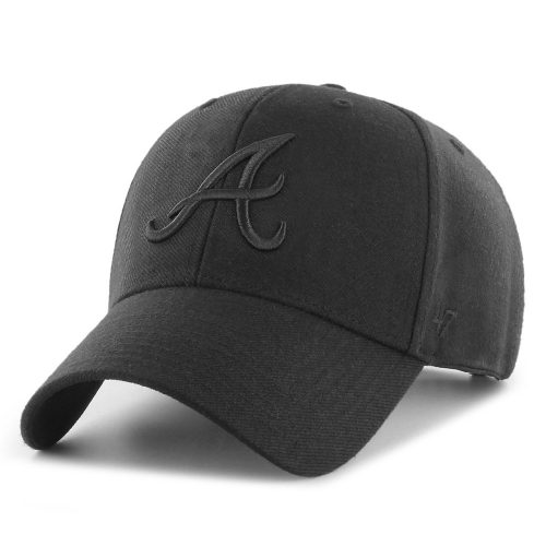 47 MLB Atlanta Braves MVP SNAPBACK BLACK ONE