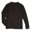 MITCHELL & NESS CHICAGO BULLS FIRST ROUND PICK LONG SLEEVE TEE BLACK