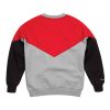 MITCHELL & NESS TRADING BLOCK CREW NBA SWEATSHIRT CHICAGO BULLS GREY/RED