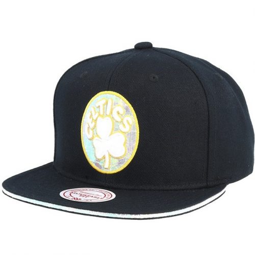 Mitchell & Ness Dark Hologram II Snapback Boston Celtics BLACK