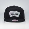 Mitchell & Ness Dark Hologram II Snapback San Antonio Spurs BLACK