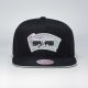 Mitchell & Ness Dark Hologram II Snapback San Antonio Spurs BLACK