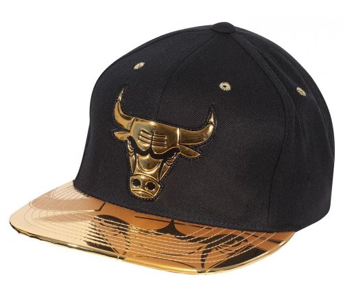 Mitchell & Ness NBA Chicago Bulls Gold Standard Snapback BLK/GOLD Black/Gold