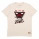 MITCHELL & NESS CHICAGO BULLS NBA FINAL SECONDS TEE SAND L