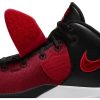 NIKE KYRIE FLYTRAP III BLACK/UNIVERSITY RED-BRIGHT CRIMSON