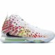 NIKE LEBRON 17 WHITE/BLACK-MULTI-COLOR