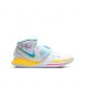 NIKE KYRIE 6 WHITE/BLUE FURY-OPTI YELLOW-DIGITAL PINK