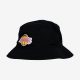 MITCHELL & NESS LOS ANGELES LAKERS TEAM LOGO BUCKET HAT BLACK