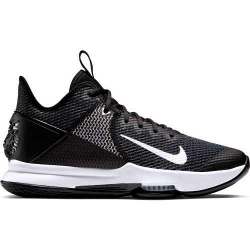 LEBRON WITNESS IV BLACK/WHITE-IRON GREY-PURE PLATINUM