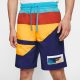 NIKE FLIGHT SHORT BLUE VOID/UNIVERSITY GOLD/RUGGED ORANGE