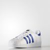 Adidas SUPERSTAR FTWWHT/BOBLUE/BOBLUE