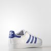 Adidas SUPERSTAR FTWWHT/BOBLUE/BOBLUE