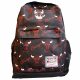 MITCHELL & NESS CHICAGO BULLS NBA TEAM LOGO BACKPACK BLACK