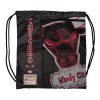 MITCHELL & NESS CHICAGO BULLS NBA TEAM LOGO CINCH BAG BLACK